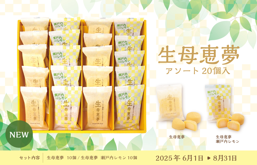 生母恵夢アソート20個入